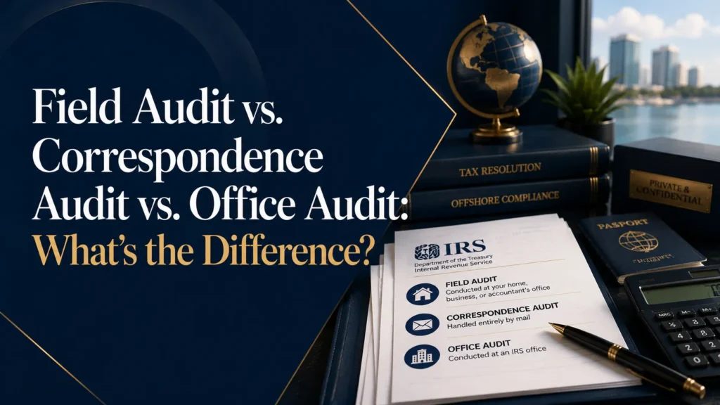 types of IRS audits